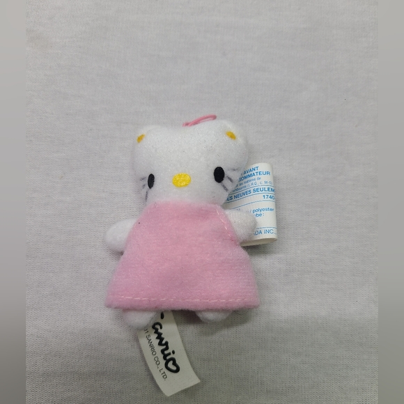 Sanrio Other - Rare Plush Hello Kitty Small Ornament Doll Figure Sanrio 2001 The Brass Key 2.5"